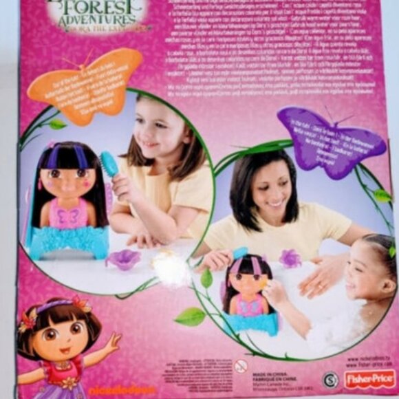 Dora The Explorer Suds & Styles🙇‍♀️ Fairy Dora🧚By Fisher-Price 🆕FAST📦🏃🏻💨⚡ - Picture 11 of 16
